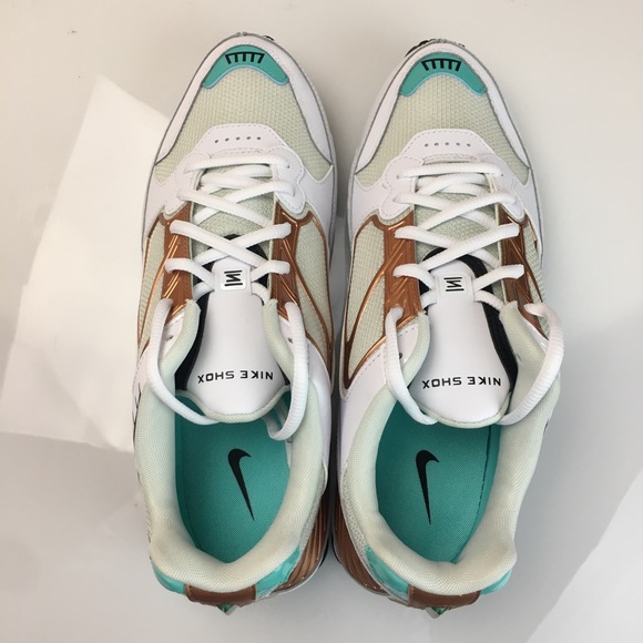 teal womens nike shox